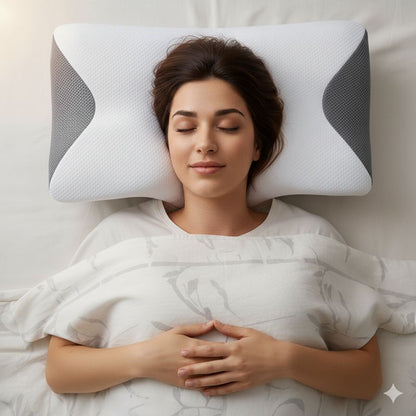 Travesseiro Terapêutico Biomentis Revitalize® + BÔNUS: E-Book O Santuário do Sono