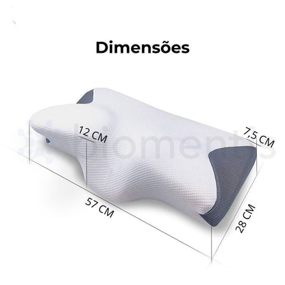 Travesseiro Terapêutico Biomentis Revitalize® + BÔNUS: E-Book O Santuário do Sono